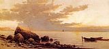 Alfred Thompson Bricher Sunset painting